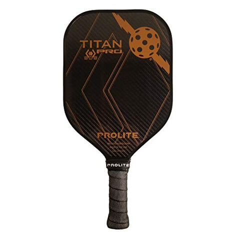 Pro-Lite Titan Black Diamond Pickleball Paddle (Copper Head)