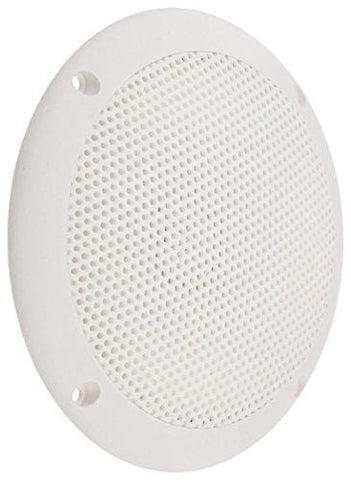 PQN Enterprises ECO60-4W Waterproof Ultra-Slim RV Marine Speaker, White, 6"