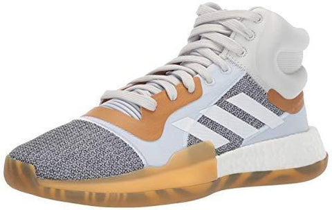 adidas Men's Marquee Boost, raw Indigo/White/aero Blue, 10 M US