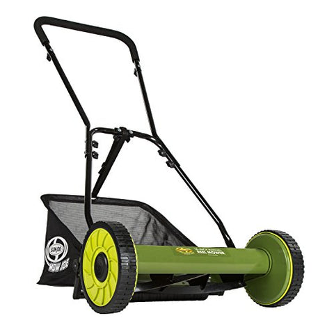 Snow Joe MJ500M 16 inch Manual Reel Mower w/Grass Catcher
