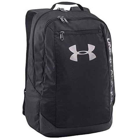 Under Armour Hustle LDWR Backpack One Size Black Black Silver