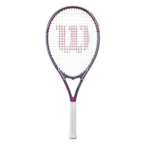 Wilson Tour Slam Adult Strung Tennis Racket, 4 1/4" - Purple