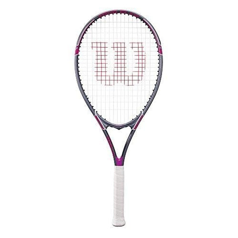 Wilson Tour Slam Adult Strung Tennis Racket, 4 1/4" - Purple