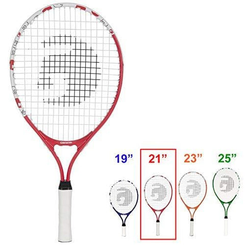 Gamma Sports Junior Tennis Racquet: Quick Kids 21 Inch Tennis Racket - Prestrung Youth Tennis Racquets for Boys and Girls - 93 Inch Head Size - Red [product _type] Gamma Sports - Ultra Pickleball - The Pickleball Paddle MegaStore