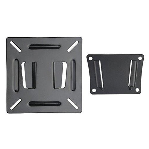 LWL Mounting RV TV Mount Bracket for 10-24 21.5 23.6 23.8 Flat Screen Kichen ViewSonic Maya Bedroom Living Dining Computer Monitors with 100x100 Loading 55lbs
