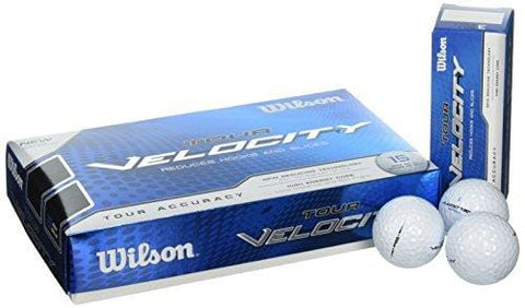 Wilson Tour Velocity Golf Ball (15-Pack), Accuracy