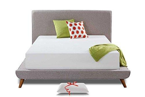 Live & Sleep Classic RV Mattress - Short Queen Memory Foam Mattress - 12-Inch Cool Bed in a Box, Medium Firm - Form Pillow - CertiPUR Certified - Trailer, Camper, Truck, Motor-Home Short Queen Size