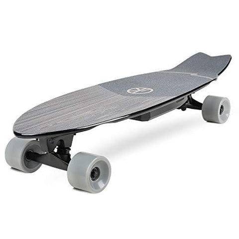 VOKUL V1 Electric Skateboard Cruiser | 10 Miles Max Range | 13 MPH Top Speed | 350W Hub Motor | Recommended Max Load 200 Lbs | PU Wheel 70x51 mm Grey | 7 Ply Maple Deck | 4.4Ah Lithium Battery