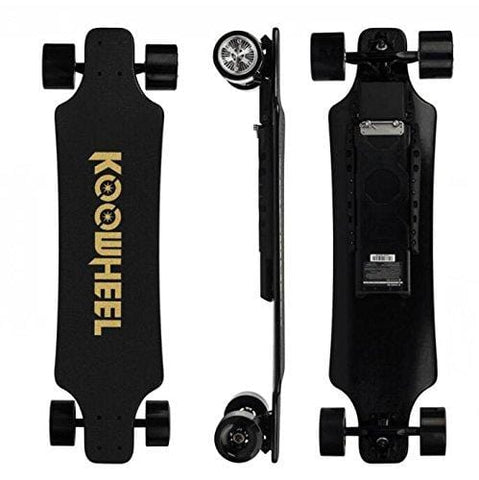 Koowheel Electric Skateboard, D3M 2nd Generation Electric Longboard with Remote - Dual Motor 2x350W 36 Inch Electric Skateboard Kooboard - 24.8 mph Speed, 286 lbs Max Load (D3M-1)