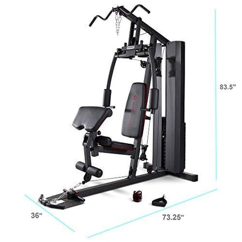 Marcy Stack Dual Function Home Gym - 200 lb. Stack MKM-81010