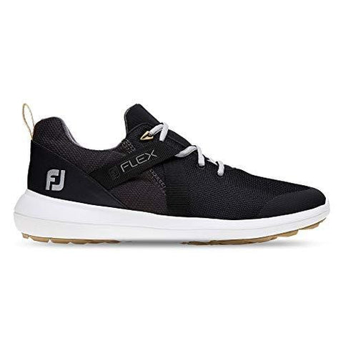 FootJoy Men's Flex Golf Shoes Black 10.5 M US [product _type] FootJoy - Ultra Pickleball - The Pickleball Paddle MegaStore