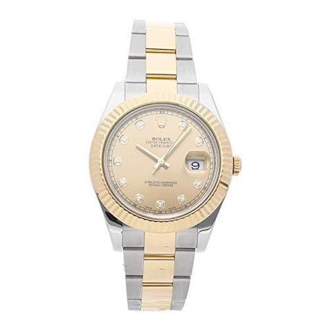 Rolex Datejust II Mechanical (Automatic) Champagne Dial Mens Watch 116333 (Certified Pre-Owned)