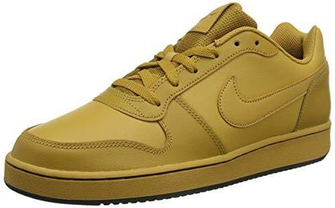 Nike Men's Ebernon Low Basketball Shoe, Wheat/Wheat-Black Size 7.5 D(M) US