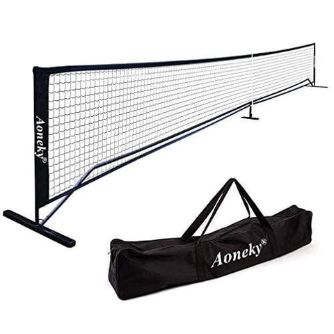 Aoneky Portable Pickleball Net System - Picklenet Outdoor Game Set - Pickle Ball Net
