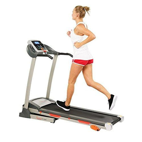 Sunny Health & Fitness Treadmill Folding Motorized Running Machine