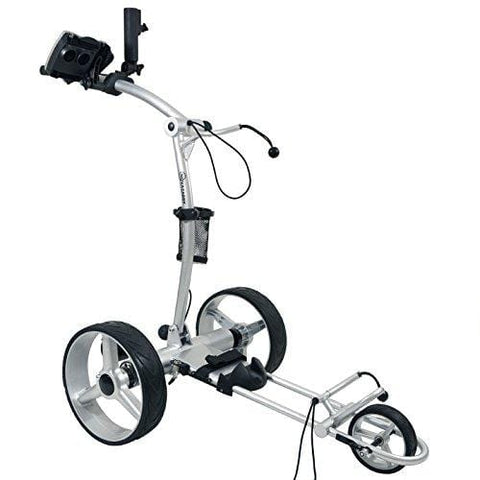 NovaCaddy Remote Control Electric Golf Trolley Cart, X9RD, Silve, 12V Lithium Battery