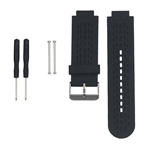 Band for Garmin Approach S2 /S4, Silicone Wristband Replacement Watch Band for Garmin Approach S2/S4 GPS Golf Watch (Black)