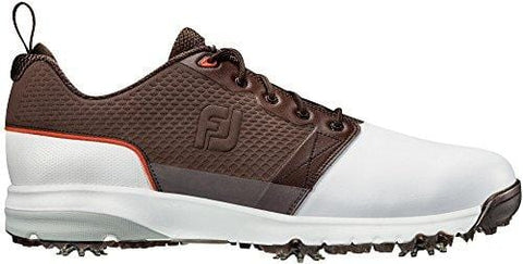 FootJoy Men's ContourFIT-Previous Season Style Golf Shoes White 11.5 W Brown, US [product _type] FootJoy - Ultra Pickleball - The Pickleball Paddle MegaStore