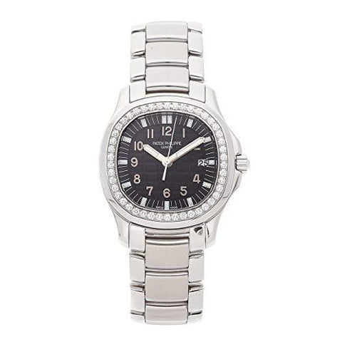 Patek Philippe Aquanaut Quartz (Battery) Black Dial Womens Watch 5087/1A-001 (Certified Pre-Owned)