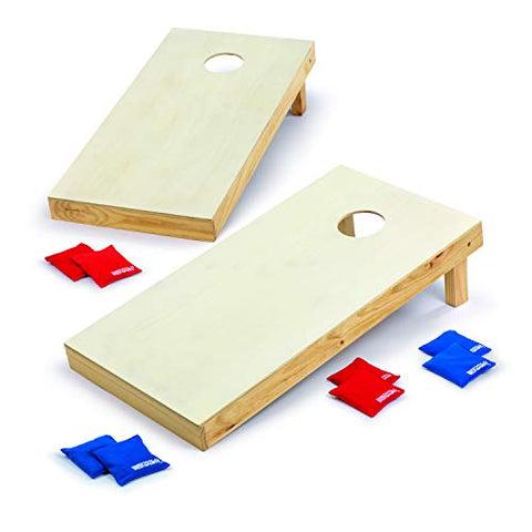 Wild Sports 2'x4'x4" Solid Wood Tournament Approved Cornhole Set