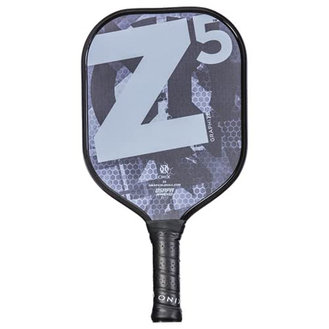 Onix Graphite Z5 Graphite Carbon Fiber Pickleball Paddle with Cushion Comfort Grip
