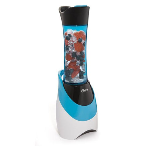 Oster BLSTPB-WBL My Blend 250-Watt Blender with Travel Sport Bottle, Light Powder Blue