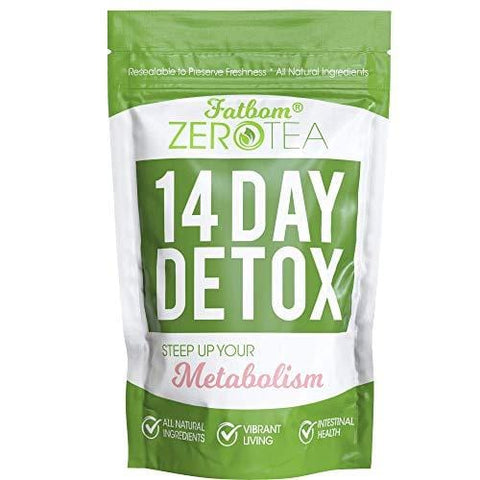 Zero Tea 14 Day Detox Tea, Weight Loss Tea, Teatox Herbal Tea for Cleanse