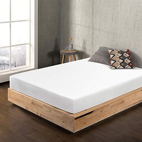 Best Price Mattress BPP-AFM-8SQ 8" Air Flow Memory Foam, Short Queen, White Mattress