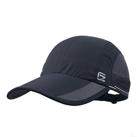 GADIEMKENSD Quick Dry Sports Hat Lightweight Breathable Soft Outdoor Run Cap (Classic Upgrade, Black) [product _type] GADIEMKENSD - Ultra Pickleball - The Pickleball Paddle MegaStore