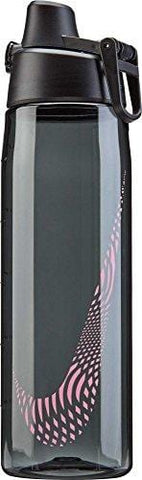Nike Tritan 24 oz. Water Bottle (24 oz, Anthracite/Hot Punch)