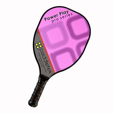 Paddletek Power Play Pro Pickleball Paddle, Pink by Paddletek