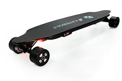 SKATEBOLT Electric Skateboard,Max Range 18.6 Miles,Top Speed 25 MPH,Dual Motor 500 W,8 Layers Maple with Remote Controller,Tornado 2nd Generation