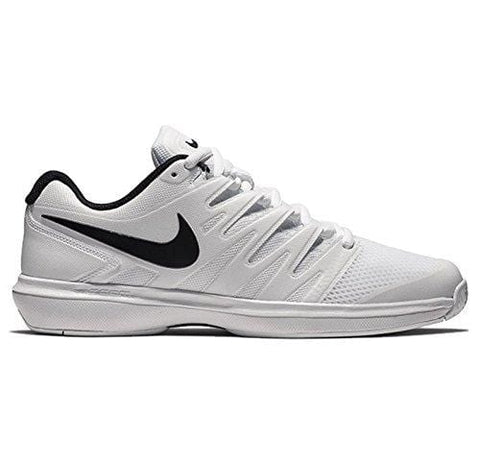 Nike Men's Air Zoom Prestige Tennis Shoe (White/Black, 9.5 D(M) US)