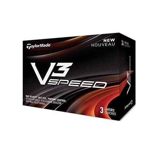 TaylorMade V3 Speed Golf Balls (Two Dozen)