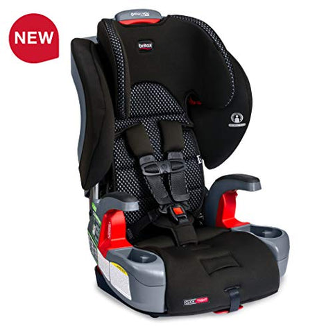 Britax Grow with You ClickTight Harness-2-Booster Car Seat - 2 Layer Impact Protection - 25 to 120 Pounds, Cool Flow Gray [Newer Version of Frontier]