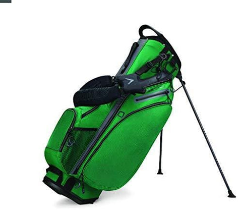 Callaway Golf 2017 Hyperlite 4 Stand Bag, Double Strap, Green/Titanium/Black