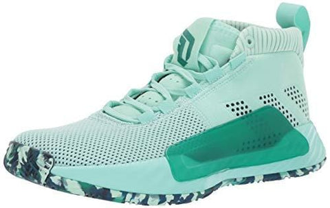 adidas Men's Dame 5, Clear Mint Marine/Legend Ink, 8 M US