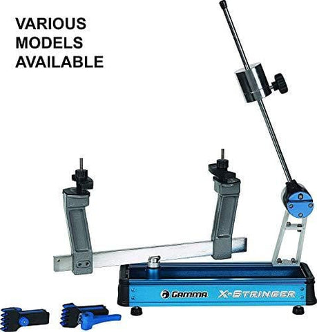 Gamma X-2 Racquet Stringing Machine: X-Stringer X-2 Tennis String Machine with Stringing Tools and Accessories - Tennis, Squash and Badminton Racket Stringer - Tabletop Racket Restring Machines