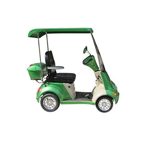 E-Wheels EW-54 4-Wheel Buggie Electric Mobility Scooter - Sour Apple