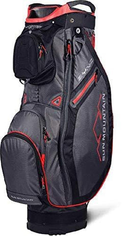 Sun Mountain 2019 Sync Cart Bag - Gunmetal-Black-Red