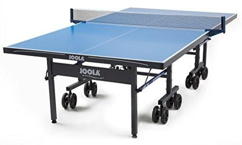 JOOLA NOVA - Outdoor Table Tennis Table with Waterproof Net Set - 10 Minute Easy Assembly - All Weather Aluminum Composite Outdoor Ping Pong Table - Tournament Quality - Indoor & Outdoor Compatible