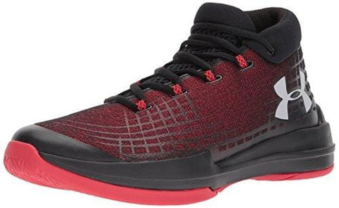 Under Armour Men's NXT TB Basketball Shoe, Black (003)/Red, 10