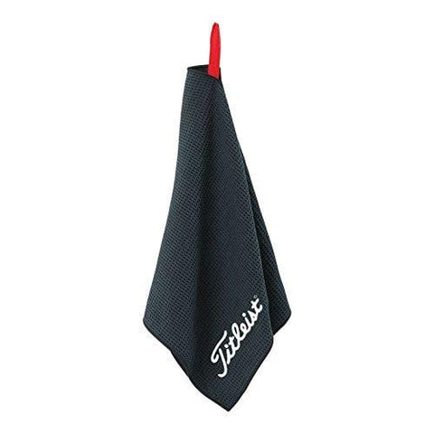 Titleist Microfiber Waffle Towel Black TA5ACMFTWL