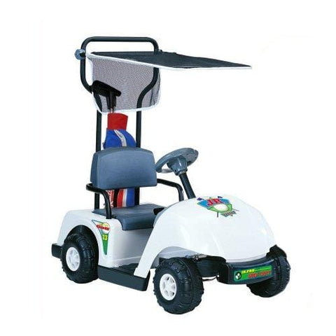 Kid Motorz Junior 6V Pro Golf Cart Ride-On, White [product _type] Kid Motorz - Ultra Pickleball - The Pickleball Paddle MegaStore