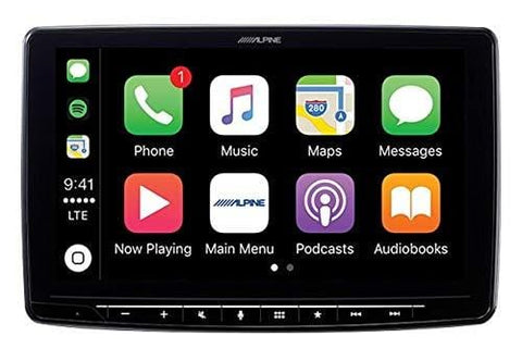 Alpine iLX-F309TCM HALO9 9" Receiver for Toyota Tacoma 2016 and up - Compatible with Apple CarPlay and Android Auto (No-CD)