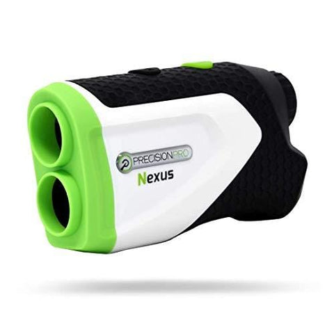 Precision Pro Golf, NEXUS Golf Rangefinder, Laser Golf Rangefinder with Pulse Vibration, 400 Yard Range, 6X Magnification