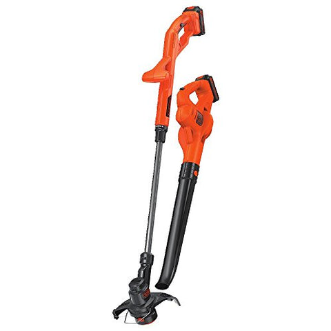 BLACK+DECKER LCC222 20V MAX Lithium String Trimmer/Edger, Sweeper Plus, 10"