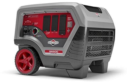 Briggs & Stratton 30675 Q6500 Inverter Generator - 6500 Starting Watts QuietPower Series Portable Generator for Home Backup