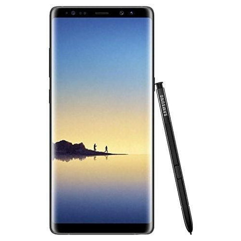 Samsung Galaxy Note 8 N950 Factory Unlocked Phone 64GB Midnight Black (Renewed)