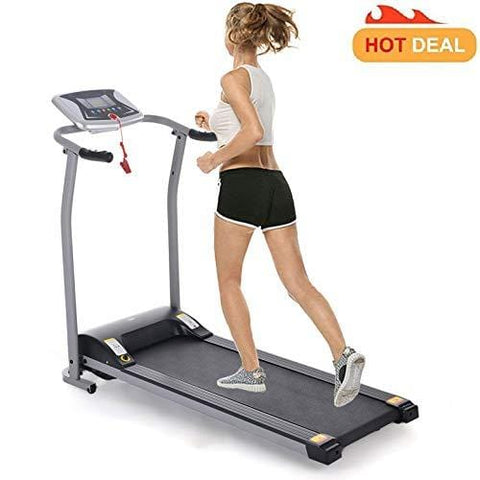 Miageek Fitness Folding Electric Support Motorized Power Jogging Treadmills Walking Running Machine Trainer Equipment Easy Assembly [US Stock]